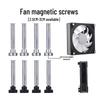 Magnetic Desktop Fan with Strong Suction & Heat Dissipation