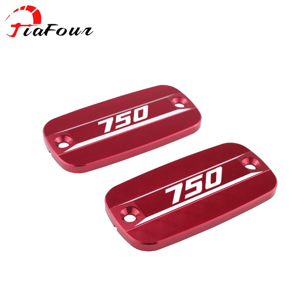 FIT For FORZA 750 NSS 750 2021-2022 Stand Holder Phone Mobile Phone GPS Plate Bracket Front Brake Clutch Cylinder Fluid Cover A-Red logo 750
