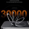 SULADA For iPhone 17 Pro Case Compatible with MagSafe Kickstand PU+PC Phone Cover Carbon Fiber Texture