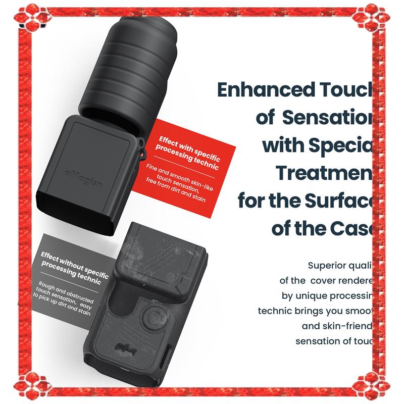 24-Hour Delivery Amagisn Silicone Cover For DJI Osmo Pocket 3 Anti-Scratch Gimbal Camera Handle Soft Lens Protective Case