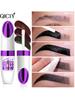 Long Lasting Tear Off Eyebrow Gel Cream, Waterproof and Sweat Proof, Long-lasting Color Retention, Creating A Natural Appearance