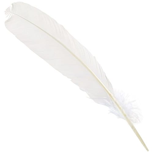 Oboe cleaning feathers