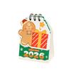 Weihnachten DouDou Mini Kalender Student Cartoon Mini Kalender Niedliches Deko-Element Weihnachtsgeschenk