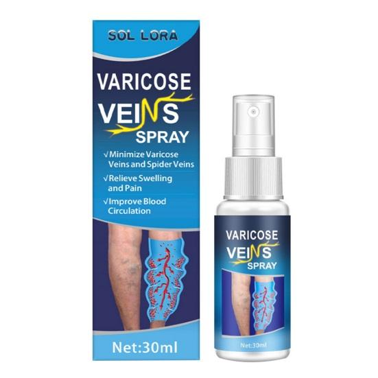 Yousheng 30ML Varicose Vein Massage Spray Relieve Leg Discomfort Improve Circulation Gentle Effective Varicose Spray