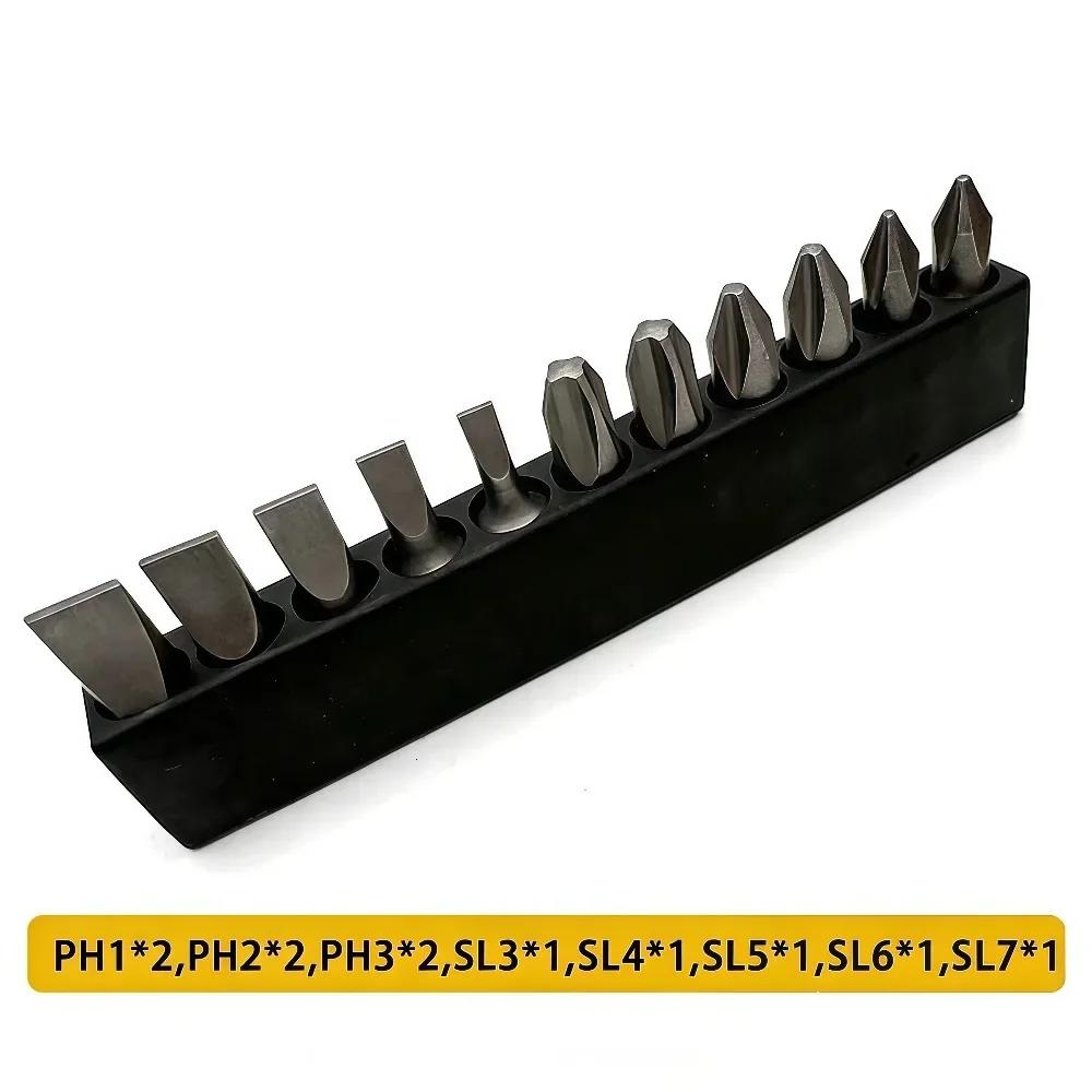 S2/CRV Screwdriver Bit Set 25mm Plum blossom Hex socket Cross Screwdriver head Power Drill Adapter Screw Driver Hand Tool
