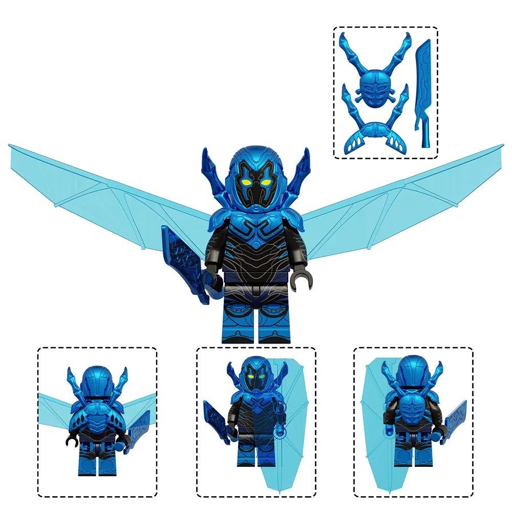 Assembling Toy Minifigure Building Blocks Children's Gift Blue Beetle