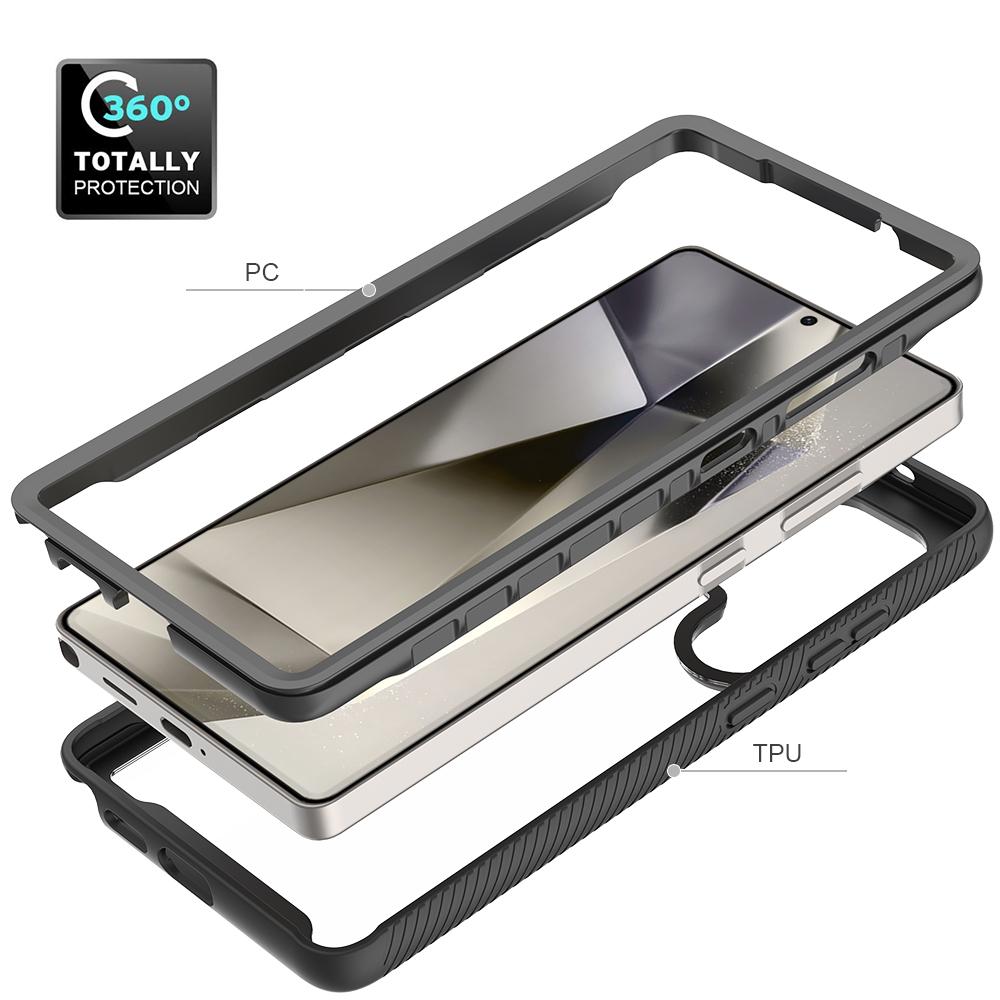 For Samsung Galaxy S25 Ultra Case Anti-Drop 2-in-1 PC+TPU Phone Cover