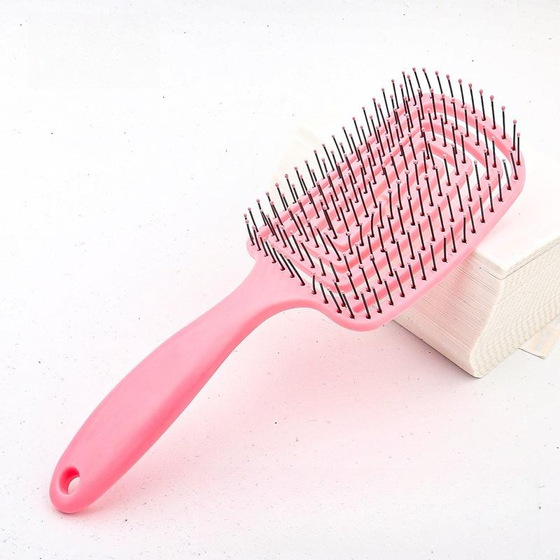 Back-shaped Mosquito Coil TT Comb Hair Styling Set, Straight Hair, Eight-claw Ribs Comb, Hollow Massage Comb
