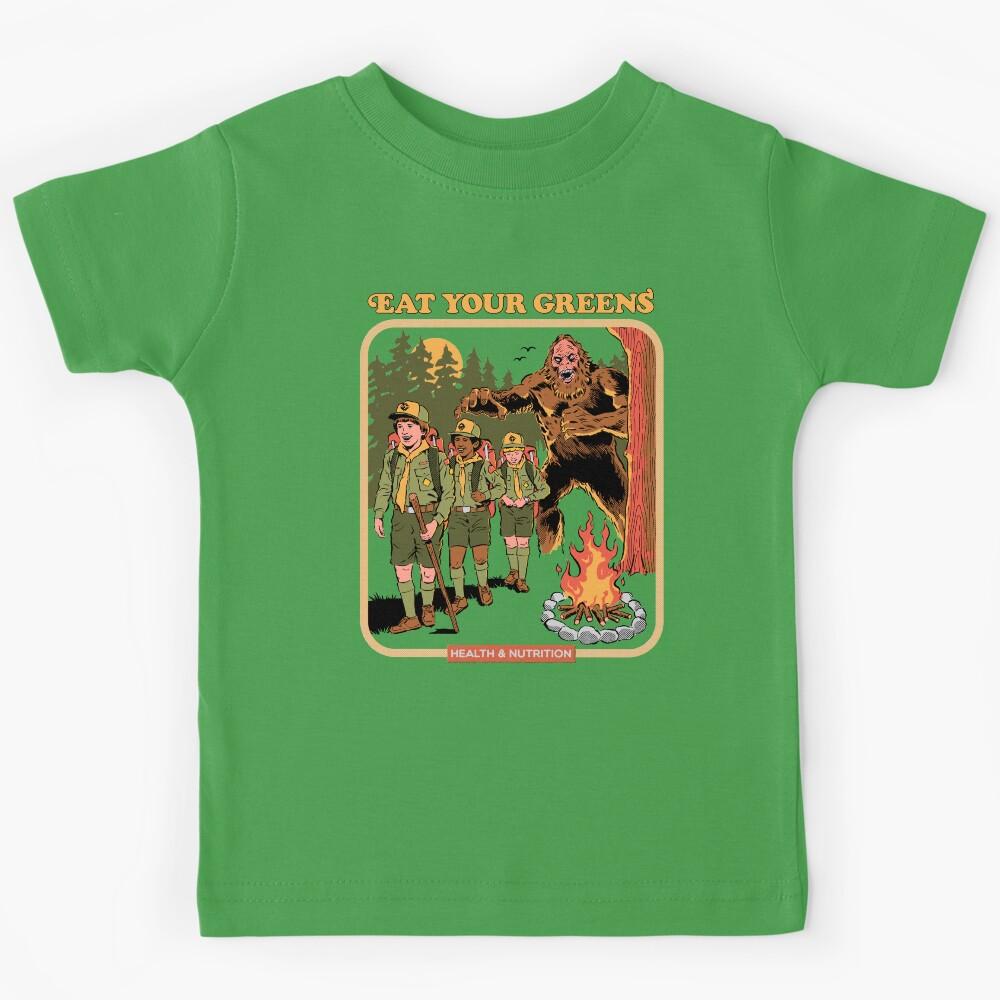 Eat Your Greens Kids T-Shirt 140