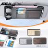 Car Visor Storage Bag, Multifunctional Car Glasses Holder, Car Driver's License Bag Card Ticket Storage Bag