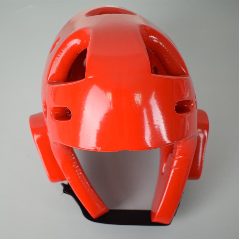 Thickened Taekwondo Head Guard: One-Piece Protective Helmet Mask