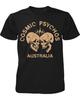 Herren- und Damen-T-Shirts Cosmic Psychos Band Rock Schwarz Kurzarm S-5XL Unisex