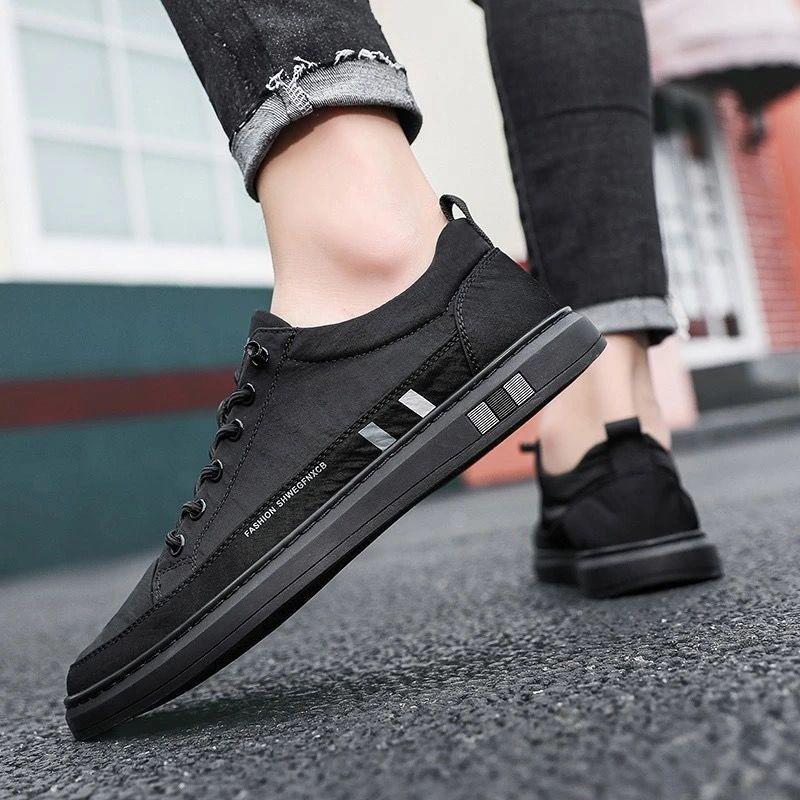 Sneakers Men Shoes Comfortable Breathable Ice Silk Casual Shoes Lightweight Walking Flat Shoes Male Sneakers Summer Tennis Shoe