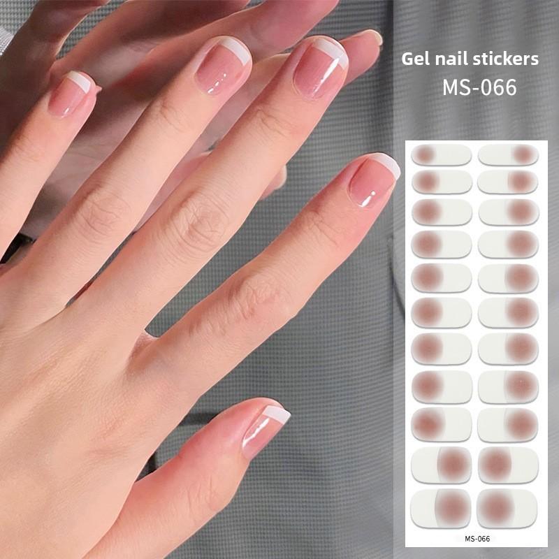 Nail Polish Stickers Without Baking, Nail Polish Glue, Nail Stickers for Manicure