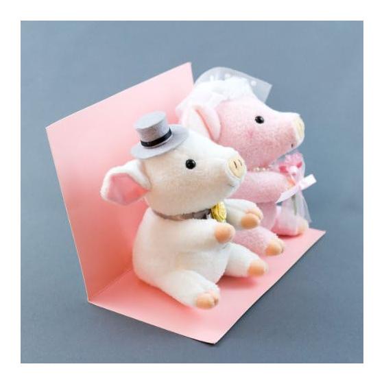 Wedding Set Pig Stuffed Toy 23504