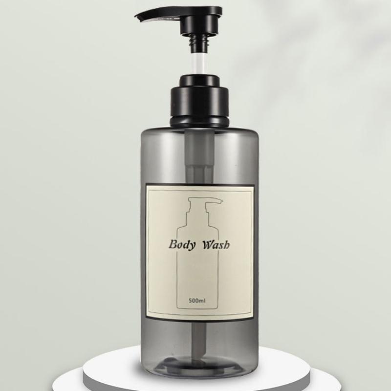300/500ml Refillable Shampoo Conditioner Bottle Body Wash Dispenser Bathroom Soap Bottle Dispenser Shower Pump Shampoo Dispenser