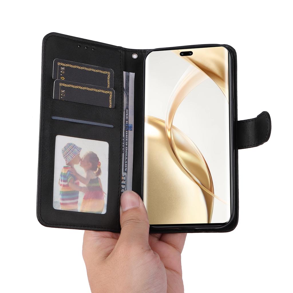 For Honor 200 Pro 5G Case PU Leather Wallet Card Slots Flip Phone Cover