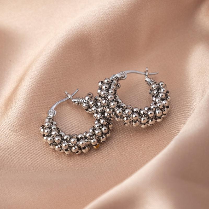 Fashion Trend Unique Design Elegant Delicate Retro Stud Earrings Women Jewelry Party Gifts
