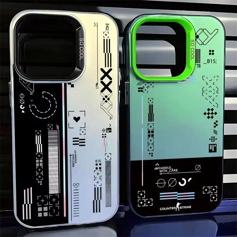 Fashion Game Matte Laser Phone Case For  11 Lite 5G NE 14T 14 13T 13 12T 12 Poco F5 X5 X6 M6 F6 Pro Anti-drop Armour Cover