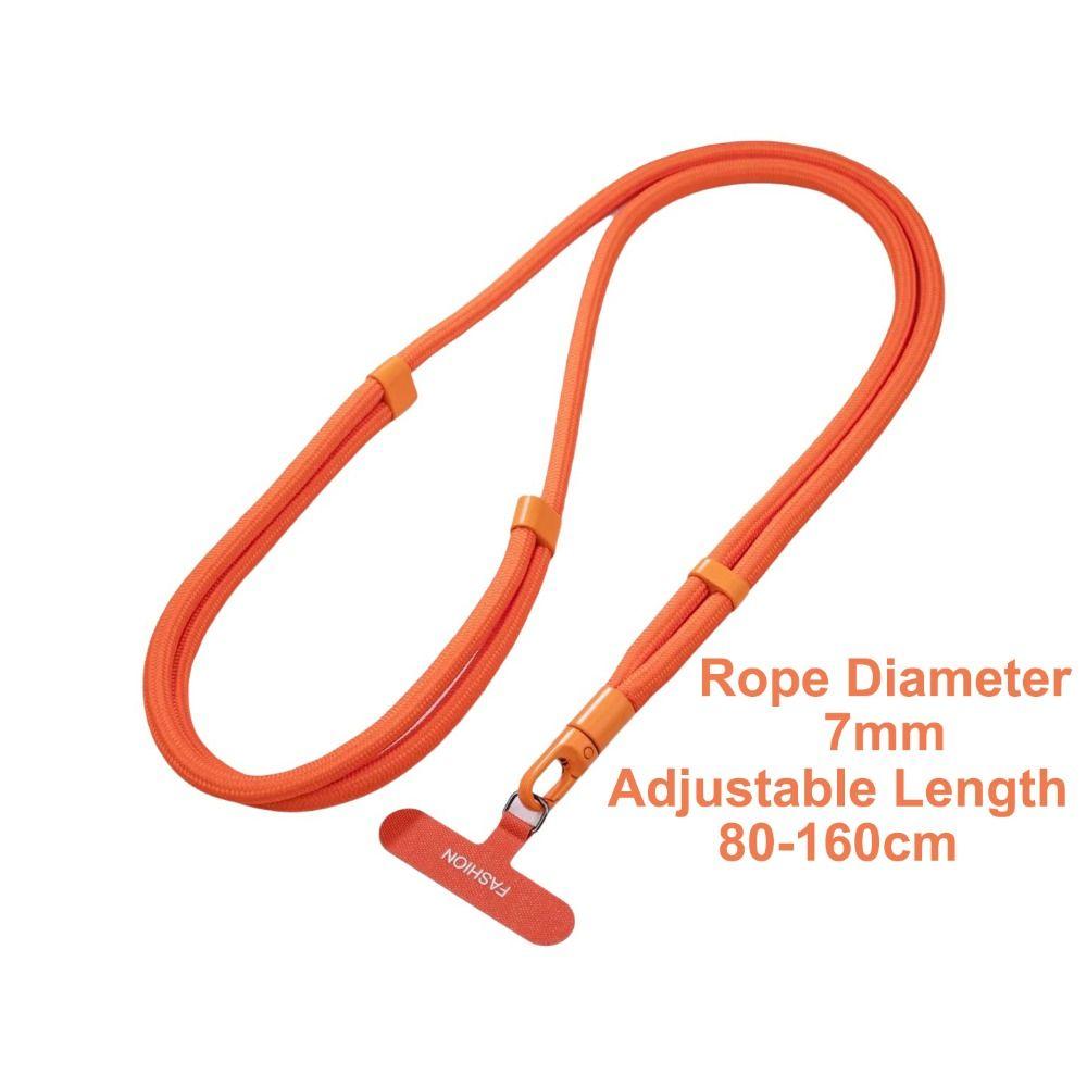 Universal Phone Lanyard Metal Hook Long Hanging Rope New Crossbody Necklace Strap for Phone Case