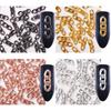 Nail Art Chain Ornaments: 100 Pcs/bag Thick Alloy Chain Links In Gold, Silver & Black.