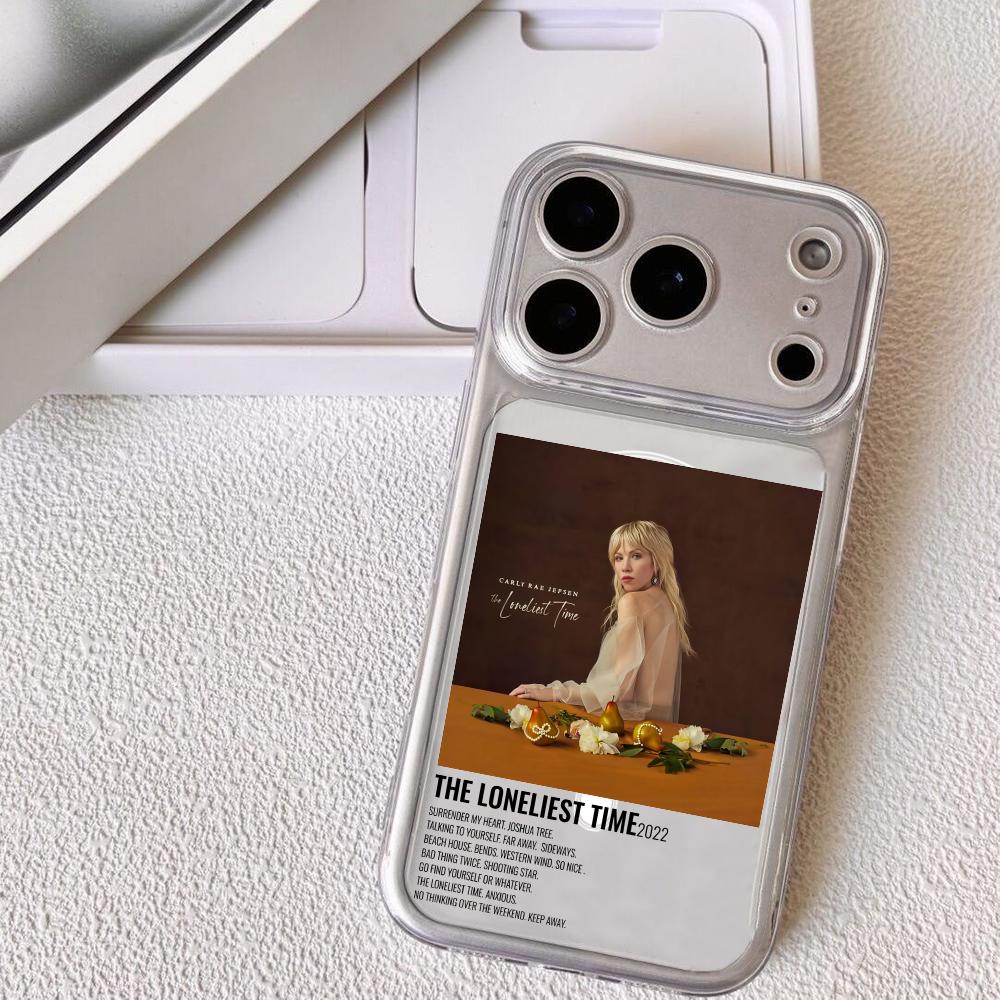 

Carly Rae J-Jepsen Phone Case For iPhone 17 16 15 14 13 12 Pro Max Plus With Magnetic Crystal Clear Case Wireless Charge iPhone 14 Pro