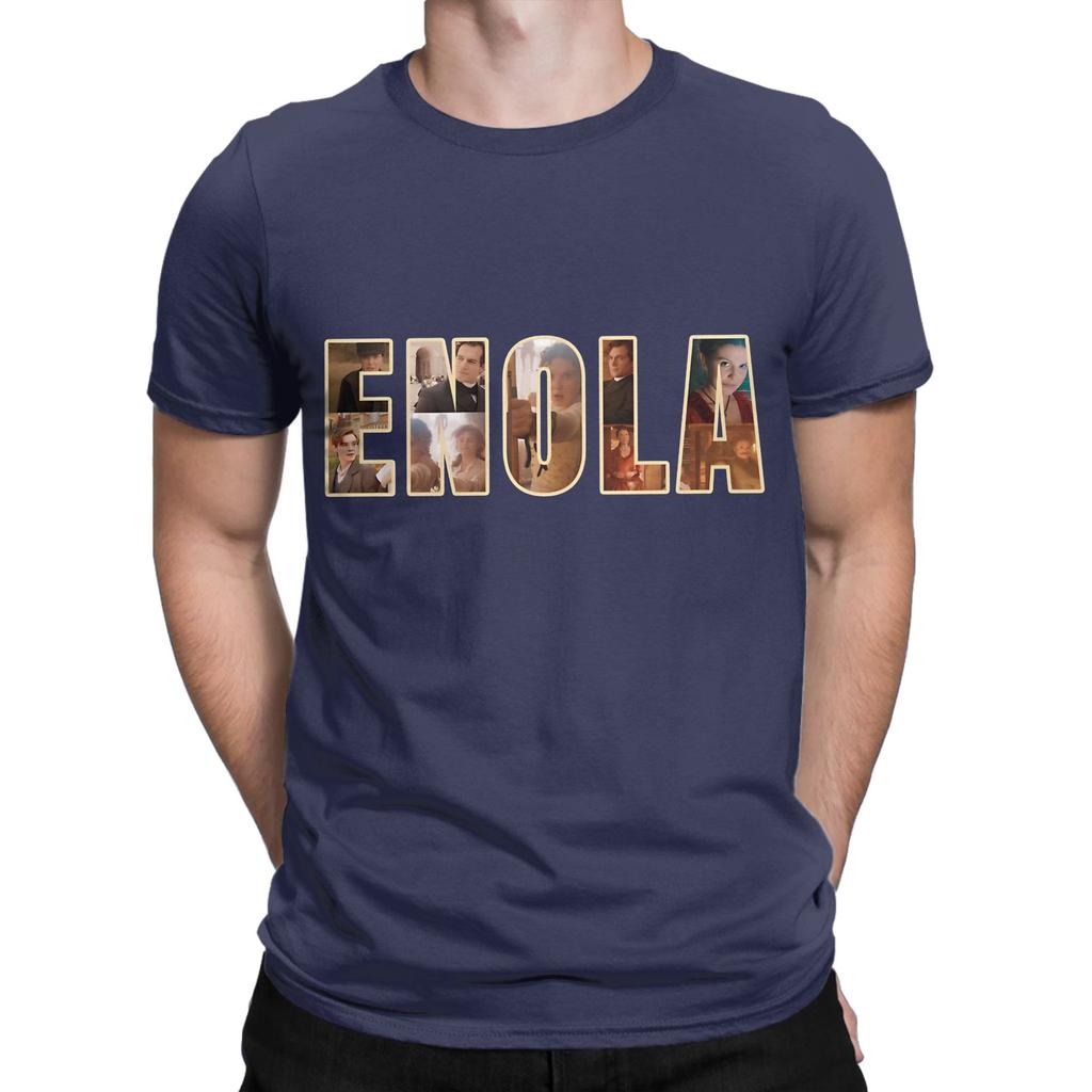The Enola Holmes Mysteries Graphic 100 Cotton TShirt The Enola Holmes Mysteries Tops Tees For Unisex