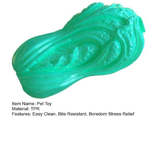 Simulated Cabbage Dog Chew Toy Bite Resistant Squeaky Aggressive Chewers Interactive Vegetable Toy Small Medium Large Dogs Teething Cleaning Toy