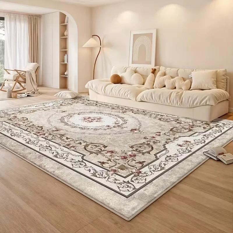 

Килим з квітковим візерунком - М який килим Нековзкий Праний Декор для дому Вітальня Спальня Їдальня Офіс Друкований килимок для підлоги 40x60cm