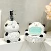 Cute Little Sheep Ceramic Hand Wash Liquid Bottle Toilet Shower Gel Detergent Press lotion Bottle shower shampoo dispenser