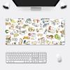 Cute Anime Mofusands Mousepad HD Printing Computer Gamers Locking Edge Nonslip Mouse Pad XXLxcm Keyboard PC Desk Pad