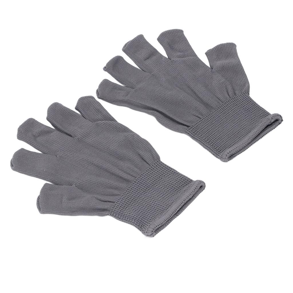 2 Pairs Half Finger Gloves Fingerless Gloves Warm Breathable Flexible Gloves for Typing