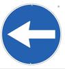 Keine LKWs erlaubt Runde Blechschild Roter Kreis Verkehrsverbot Metallwandplakette Industrielles Dekor für Garage Lagerhaus Straße
