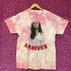 Aaliyah Tie-Dye Retro-Stil RnB T-Shirt Größe Klein