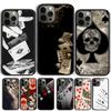 Spielkarte Retro Poker Schale Für iPhone 17 Air 15 16 14 13 12 Pro Max 11 Pro Max Plus Handyhülle Abdeckung