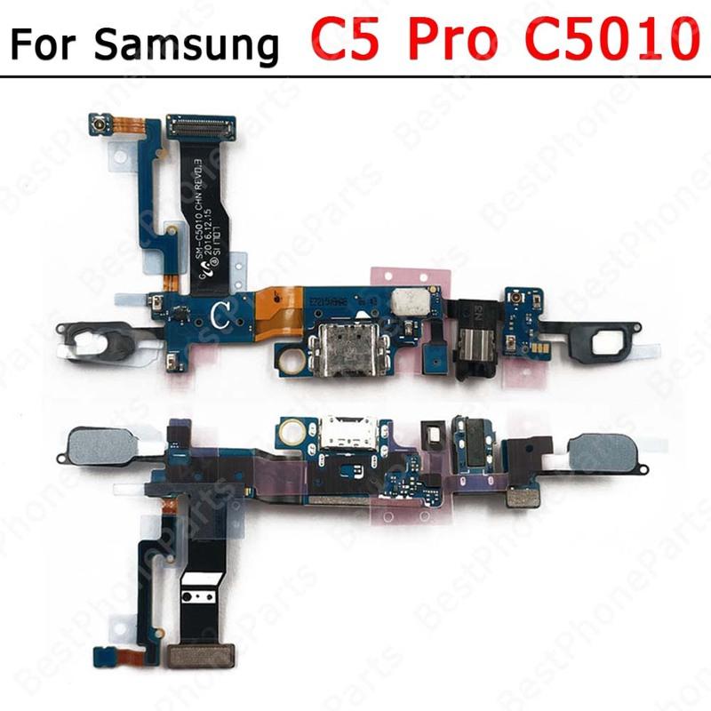 Charge Board For Samsung Galaxy C5 C7 C9 Pro E5 E7 F52 Z Flip Fold2 Usb Connector Charging Port Plate PCB Dock Parts