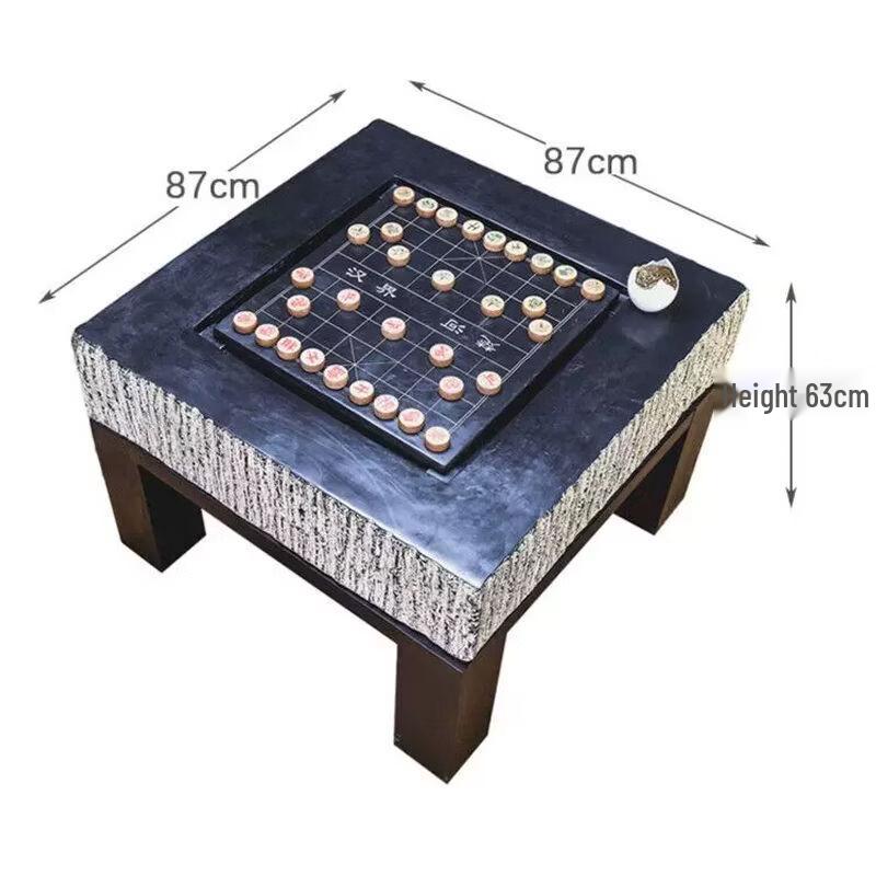 Outdoor Antique Chinese Chess  Go Stone Table Set