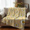 Sun Glitter Deep Sea Soft Flannel Blanket Breathable Warm Throw for Office Car Sofa Kids Room Birthday Xmas Gift