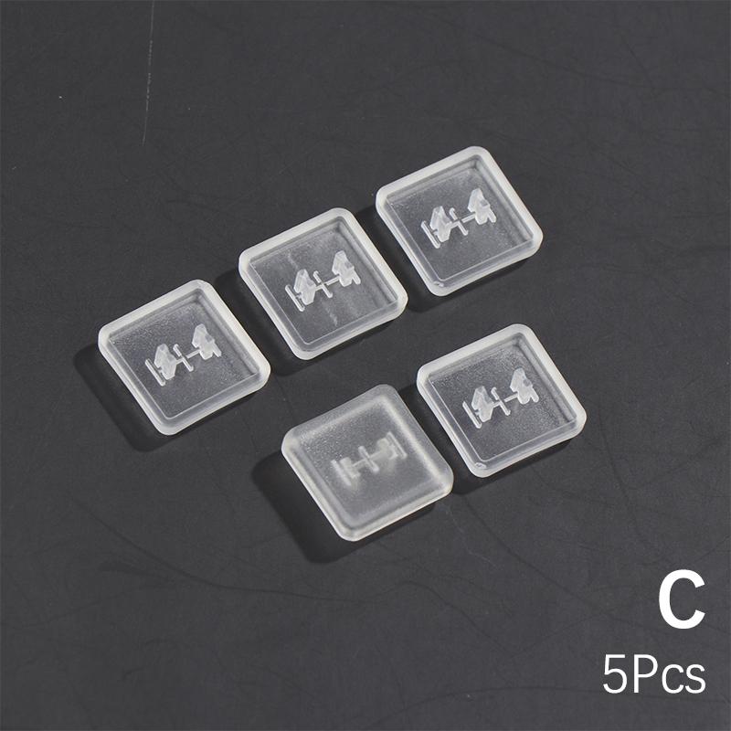 

5 шт. Choc низкопрофильные PBT колпачки для клавиш для механической клавиатуры с переключателем Chocolate as the picture