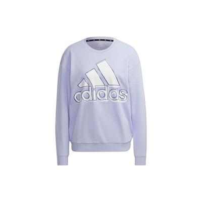 Neo Large Logo Printed Training Hoodie Women Hoodies Purple HB5106