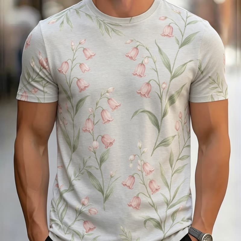 

Men s Fashion 3D Printed Men s T-Shirt Round Neck Short Sleeve Trendy Street Wear XL