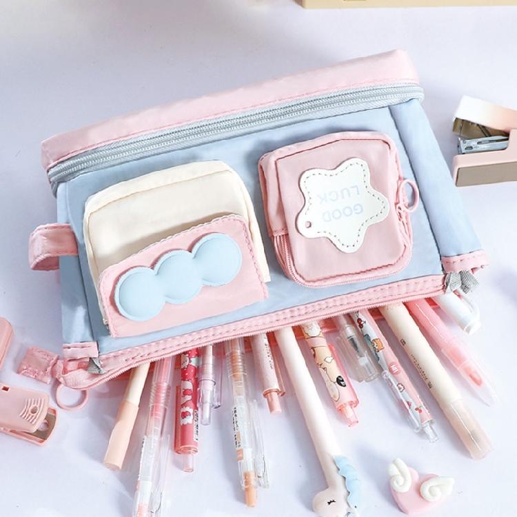 Pencil Case Desktop Accessory Reused Stationeries Storage Pouches Pen Box Pencil Case Organizers Pencil Holders Sleeve