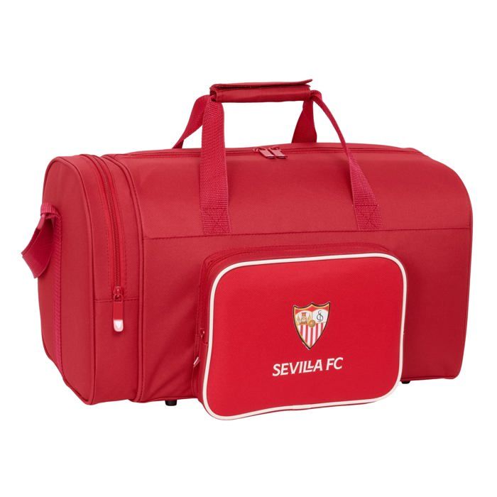 Sac de sport enfant - safta - 47x27x26 cm - Rouge - Polyester résistant - Fermeture éclair - Bandoulière réglable