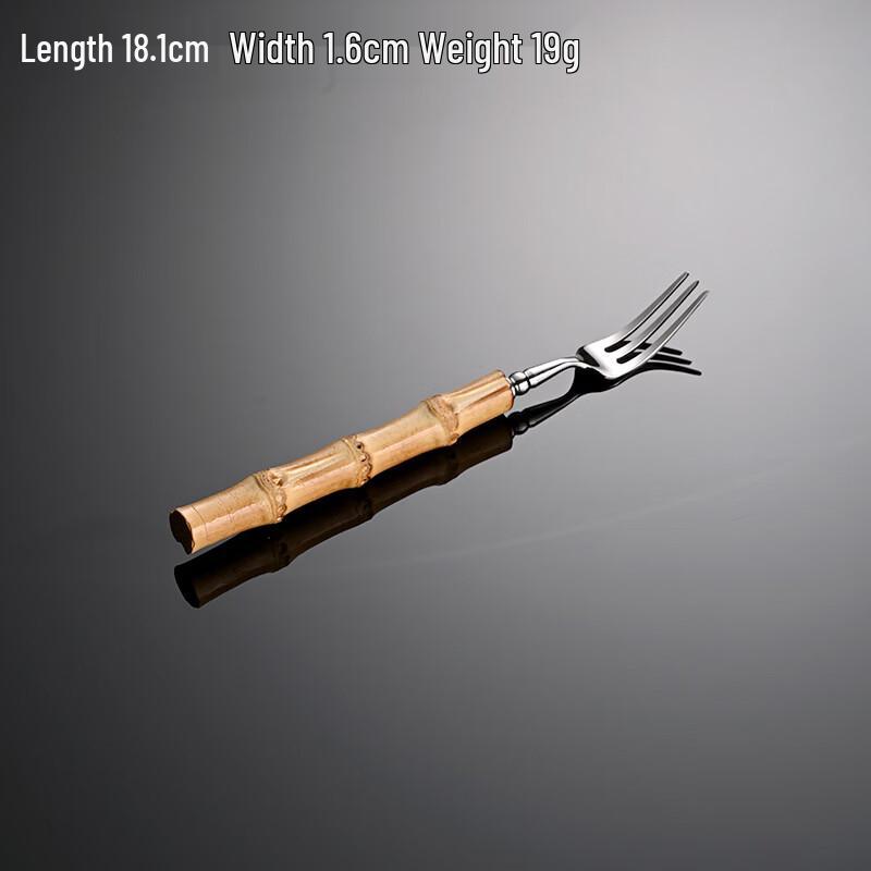 Qianxing Natural Bamboo Handle Stainless Steel Cutlery