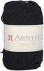 Hamanaka Amelief Medium Thick 2458 Sets Yarn, Col. 524, Black, 30g, Approx. 130m, 5-Ball Set,