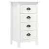Buffet Hill  46x35x80 Cm Solid Pine Wood