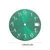 28.5mm Watch Dial for Watch Watch Movement Elegant Arabic Numerals Watch Dial Replacement for Watchmakers