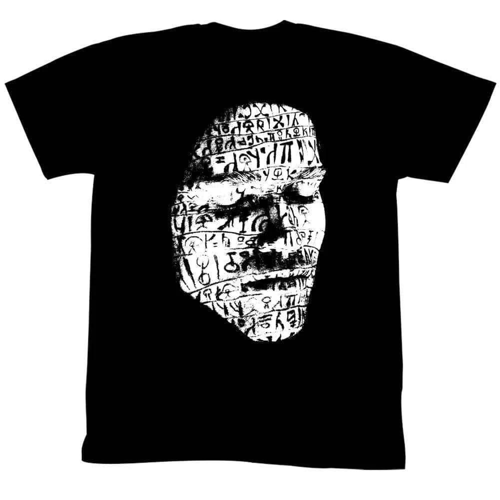 Conan The Barbarian Face Drawings Men s T Shirt Arnold Schwarzenegger Movie M