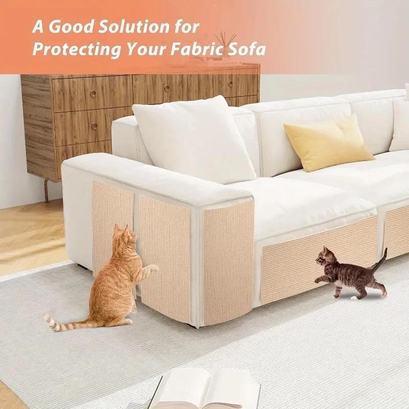 30x100CM Self-Adhesive Customizable Cat Mat - Protects Furniture & Promotes Healthy Claws