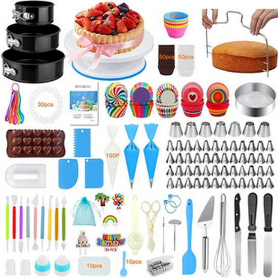83 Parçalı Pasta Süsleme Krema Sıkma Ucu Seti